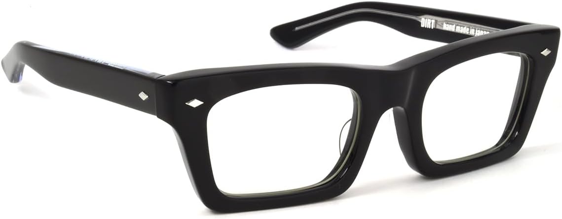 JINS classic ブラック×シルバー フレーム ブルーライトカットレンズ